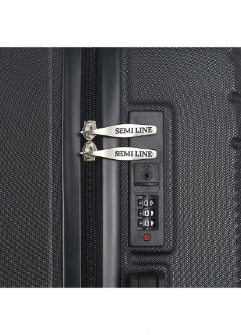 Чемодан ABS 28" Гигант Черный 104 л Semi Line (391429342)