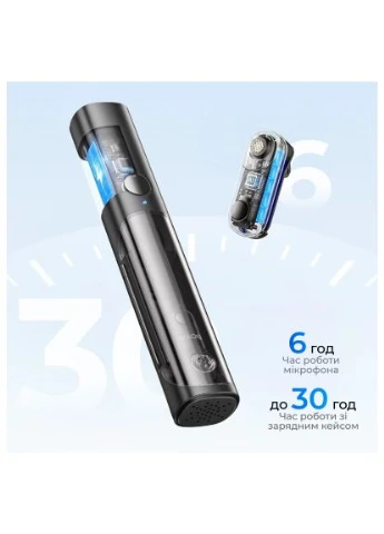 Микрофон (Magic-02) Boya Magic-02 Type-C/Lightning Black (380504638)