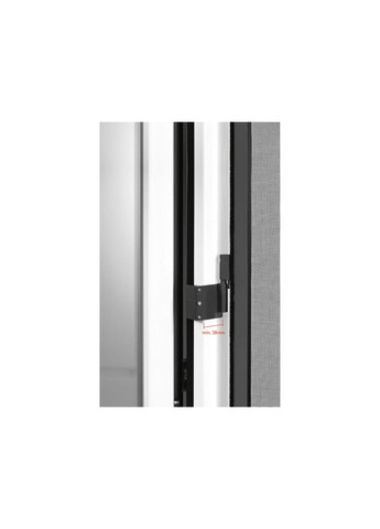 Адаптер для крепления москитных сеток к дверям 3 шт черный Livarno home (322141176)