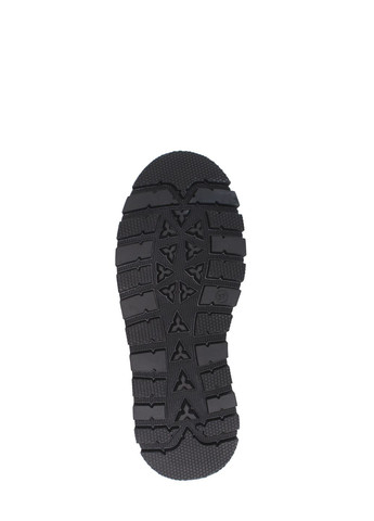 Черные зимние полусапоги a-108 черный Alvista