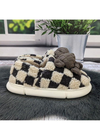 Коричневые тапочки чуни мужские Fashion