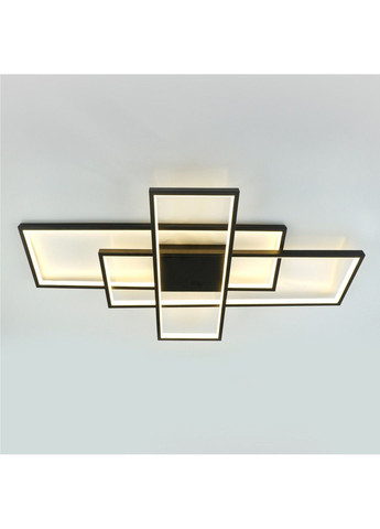 Смарт люстра керована світлодіодна SVEN 3S 110 Вт 900x500x80 мм Чорна ESLLSE (317744239)