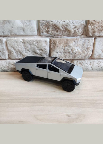 Коллекционная машинка Tesla Cybertruck 1:43 металик No Brand (317439309)