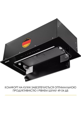 Вытяжка LUMINA WBG 65 Black (УТ000004535) WEILOR (362487748)