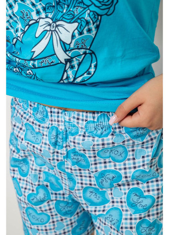 Бірюзова всесезон піжама жіноча Sport Line