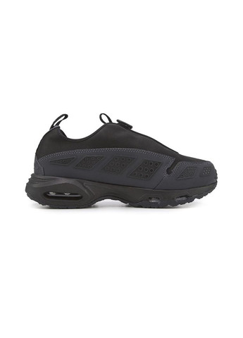 Черные демисезонные кроссовки мужские nike air max sunder black silver найк аир макс сандер No Brand