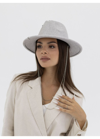 Шляпа федора с цепью шерстяная D.Hats (369716658)