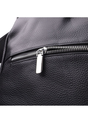 Классический женский рюкзак из натуральной кожи 23061 Черный Vintage (357437630)