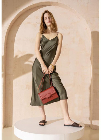 Жіноча шкіряна сумка Kelly червона The Wings (348358765)