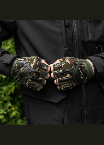 Перчатки тактические безпалые Mechanix M-Pact Gloves, Вудленд, M No Brand (315439130)