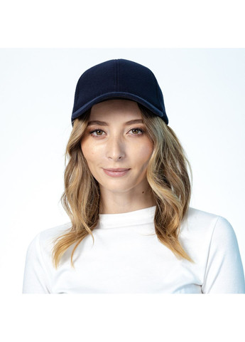 Бейсболка з регулятором жіноча кашемір синя ШЕР LuckyLOOK 556-287 (322780669)