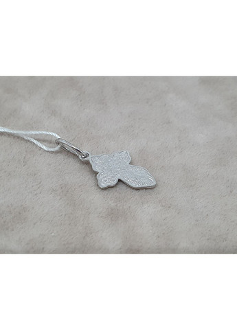 Срібний хрест Розп'яття Христа. 31064Р Vegas (370160425)