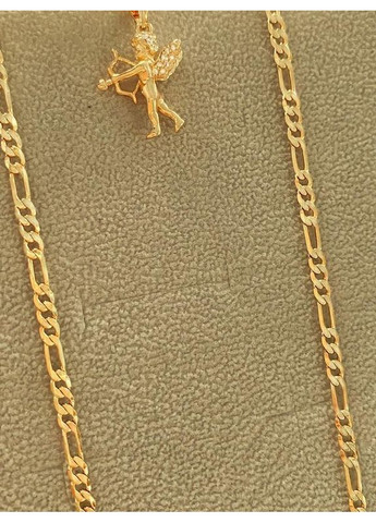 Позолоченная Цепочка 45см + Кулон. Позолота No Brand (361222514)