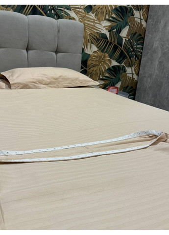 Комплект постельного белья полуторный No Brand страйп (370864784)