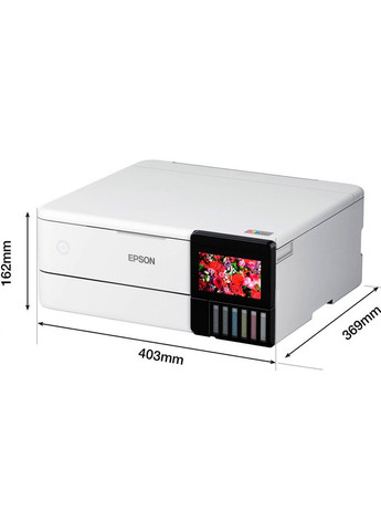 БФП струменевий EcoTank L8160 Wi-Fi White (C11CJ20404) Epson (322914126)