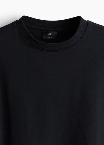 Черный свитшот H&M (348861251)