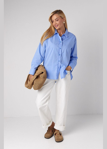 Голубой рубашка Lurex