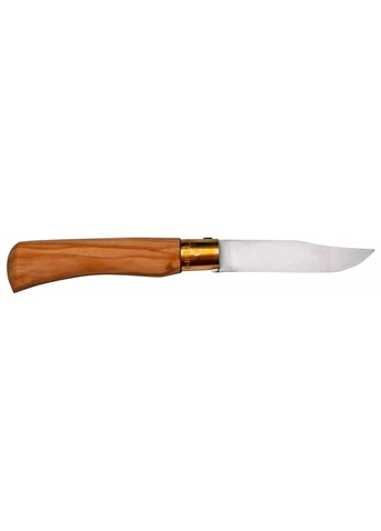Ніж Old Bear Classic M, 420 steel, Olive wood, складаний, кишеньковий, туристичний, 80 мм, 43 г Workman (397002937)