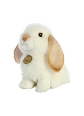 Мягкая игрушка Кролик вислоухий бело-бежевый 23 см (170091B) Aurora Кролик висловухий біло-бежевий 23 см (367829391)