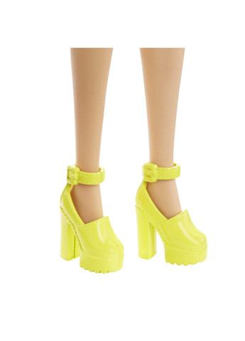 Кукла Модница с брекетами в полосатом платье (HJR96) Barbie (348431197)