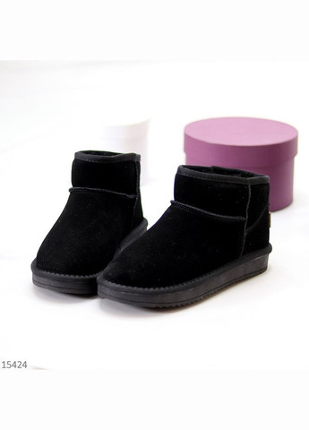 Низкие угги натуральная замша, зимние угги, уги, миниугги, зимние сапожки ITTS Fluff (304727176)