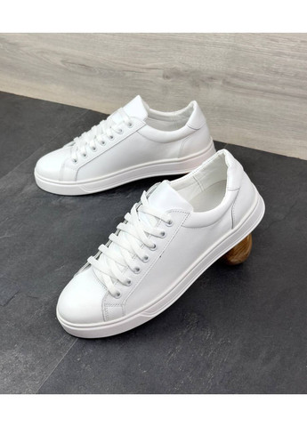 Белые кеды натуральная кожа осень-весна Україна