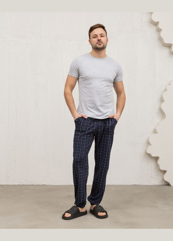 Чоловічі піжамні штани в клітку Tom John (327792393)