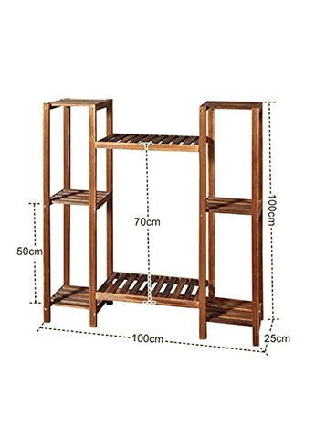 Підставка для квітів з дерева Канни мускат (ЦВТ-008607) No Brand (328227295)