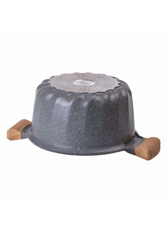 Каструля алюмінієва MGC з антипригарним покриттям 5 л, сірий MGC HP-4-433G No Brand (373399883)