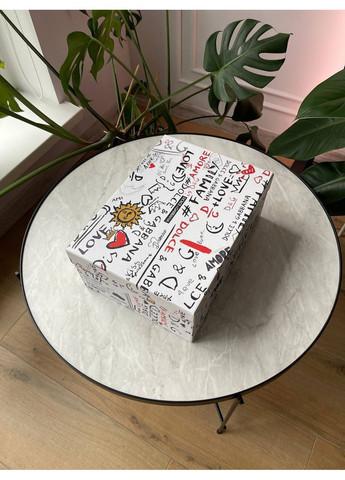 Кросівки жіночі і чоловічі Dolce & Gabbana Space White | Дольче і Габбана Спейс білі No Brand білі демісезони (355888593)