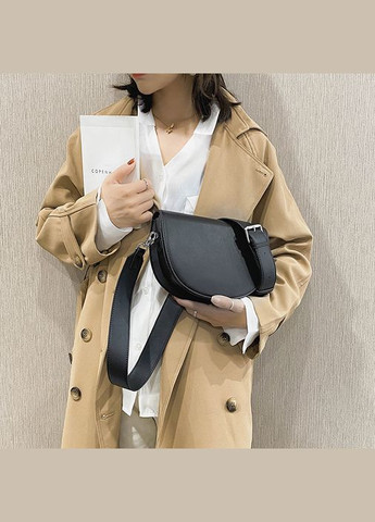 Жіноча сумка-сідло 02649 крос-боді на ремінці No Brand (344446750)