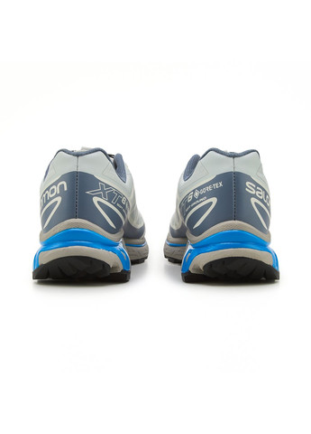 Сірі Осінні кросівки чоловічі salomon xt-6 gtx white grey blue саломон xt-6 No Brand