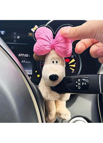 Декор в авто Громит dog with a pink bow No Brand (364674019)