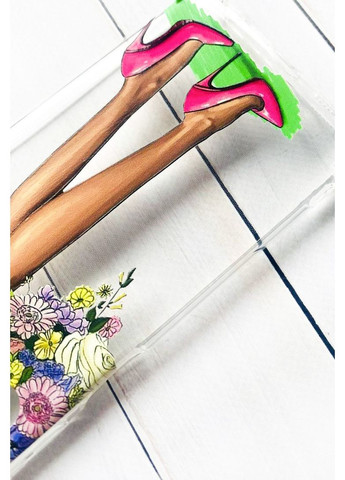 Прозорий чохол на iPhone 12 mini:: Квітковий настрій (принт 226) Creative (359499362)