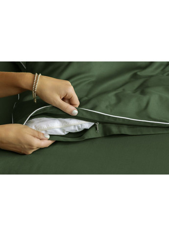 Комплект двоспальної постiльної бiлизни з кантом HYGG (368830496)