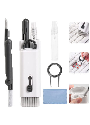 Універсальний набір для чищення гаджетів 7 в 1 для телефону, клавіатури, навушників, 1493243 No Brand (349824168)