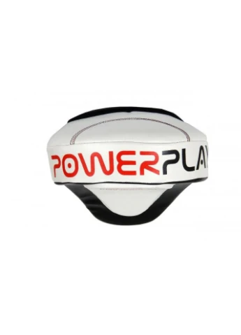Оригинал! Лапы боксерские 3042 черно-белые PU [пара] PowerPlay (397583148)
