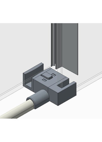 Двері в нішу SR SD01-120x200-TR-12 прозоре скло Easy Clean 8мм, матове золото (KR5377) KOER (325478075)