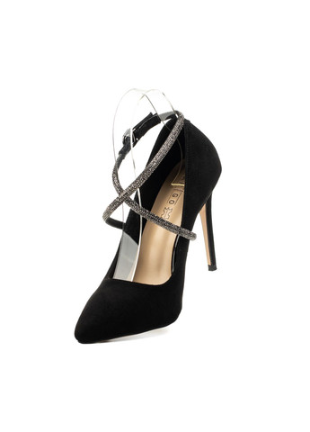 Marigo Туфлі (2412Т) чорний з штучна замша, україна — (328913080)