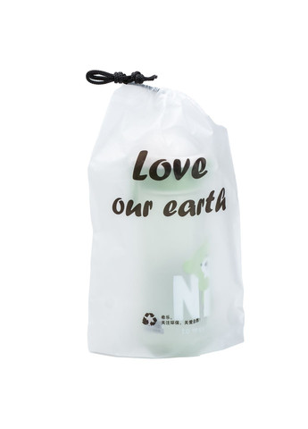 Бутылка для воды Nice 620 мл с крышкой флип топ на защелке, зеленый Happy Life (315433421)