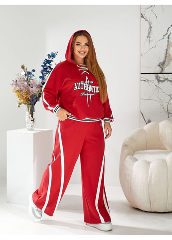 Костюм прогулочный трехнить петля брюки палаццо и кофта Україна (353309209)