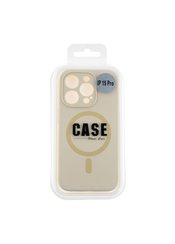 Чехол Glow Silicone Case Full Camera with Magsafe для iPhone 15 Pro Max Цвет Antique white No Brand Apple iPhone 15 Pro Max 2023 (336150897)