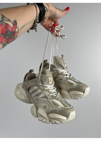 КРОССОВКИ ЖЕНСКИЕ ADIDAS VENTO XLG DELUXE BEIGE АДИДАС ВЕНТО XLG ДЕЛЮКС No Brand бежевые демисезоны (367177484)