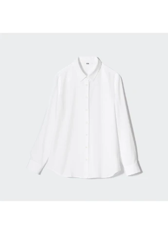 Белая рубашка Uniqlo