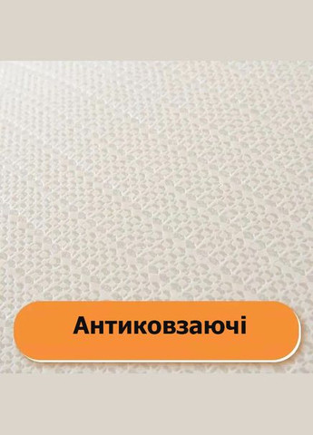 Набір із 2-х килимків для ванної та туалету «Листя» з ефектом пам'яті Антиковзаючий Сірий (7800703) No Brand (365280644)