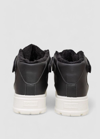 Кросівки жіночі зимові на хутрі Ager Кроссовки чорно-білі зими (318561148)