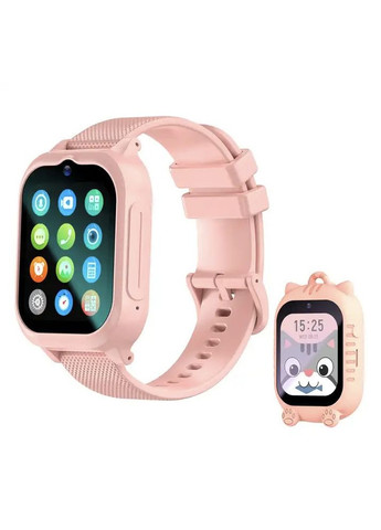 Детские смарт часы K26 с GPS, видеозвонком, HD камерой и 2 дополнительными корпусами в комплекте. Lemfo (362411147)