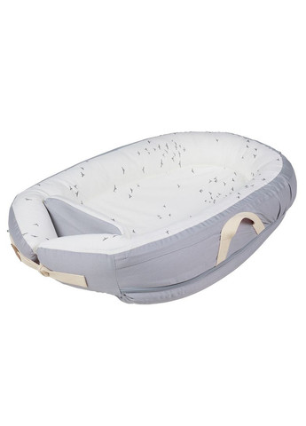 Кокон для сну з обмежувачем "BABY NEST PREMIUM", Grey Flying, колір сірий (11008156-Grey-Flying) VOKSI (307404205)