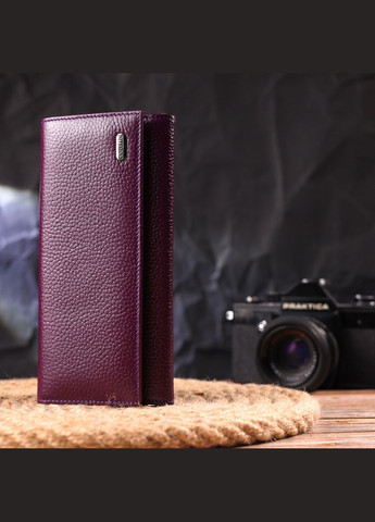 Жіночий гаманець з натуральної зернистої шкіри 21630 Canpellini (331906987)