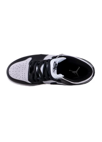 Комбіновані всесезон кросівки nike air jordan 1 retro black white v2 Nike Jordan Nike Air Jordan Retro 1 Mid High